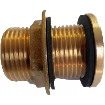 Prechodka s dorazom a tesnením 1″ x 3/4″ mosadz