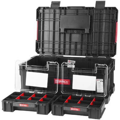 QBRICK® SYSTEM TWO TOOLBOX Plus + 2 x SYSTEM TWO ORGANIZER MULTI