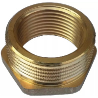 Redukcia 1/2″ x 1/4″ VOZ/VNZ mosadz