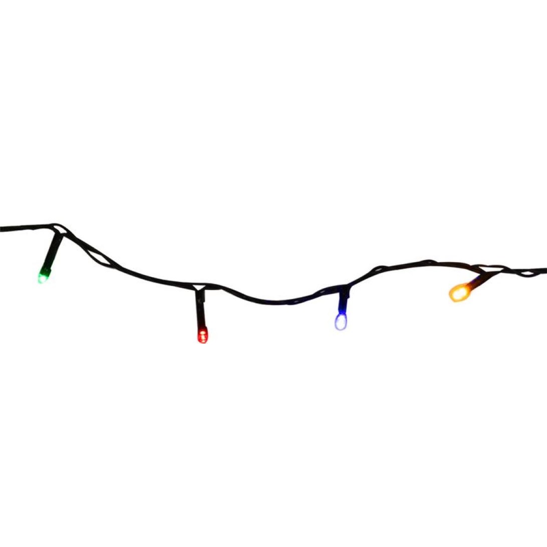 Reťaz Ceibo, 192 LED multicolor, 8 funkcií, časovač, exteriér