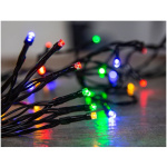 Reťaz Ceibo, 48 LED multicolor, 8 funkcií, časovač, exteriér