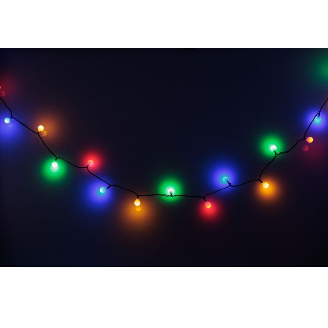 Reťaz Cherry Balls, 100 LED multicolor