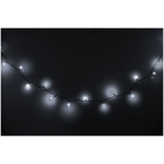 Reťaz Cherry Balls, 100 LED studená biela