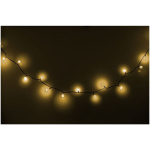 Reťaz Cherry Balls, 100 LED teplá biela