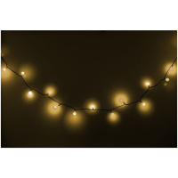 Reťaz Cherry Balls, 100 LED teplá biela