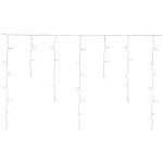 Reťaz Icicle, 800 LED teplá biela, časovač
