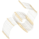 Reťaz Twisted Stars 180S, LED teplá biela, 2m x 9 reťazcov