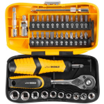 Sada náradia Strend Pro WT549, 39 dielna, bity, hlavice a 1/4″ račňa