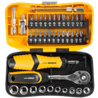 Sada náradia Strend Pro WT549, 39 dielna, bity, hlavice a 1/4″ račňa
