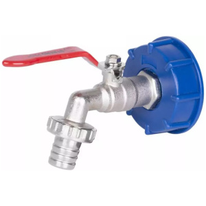 Sada ventil 1″ + redukcia 60 mm + výpust 5/4″, na IBC nádrž