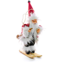 Santa na lyžiach, 18 cm
