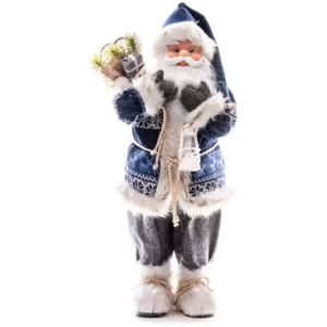 Santa s batohom a lampášom, 60 cm