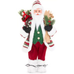 Santa s lyžami, 80 cm