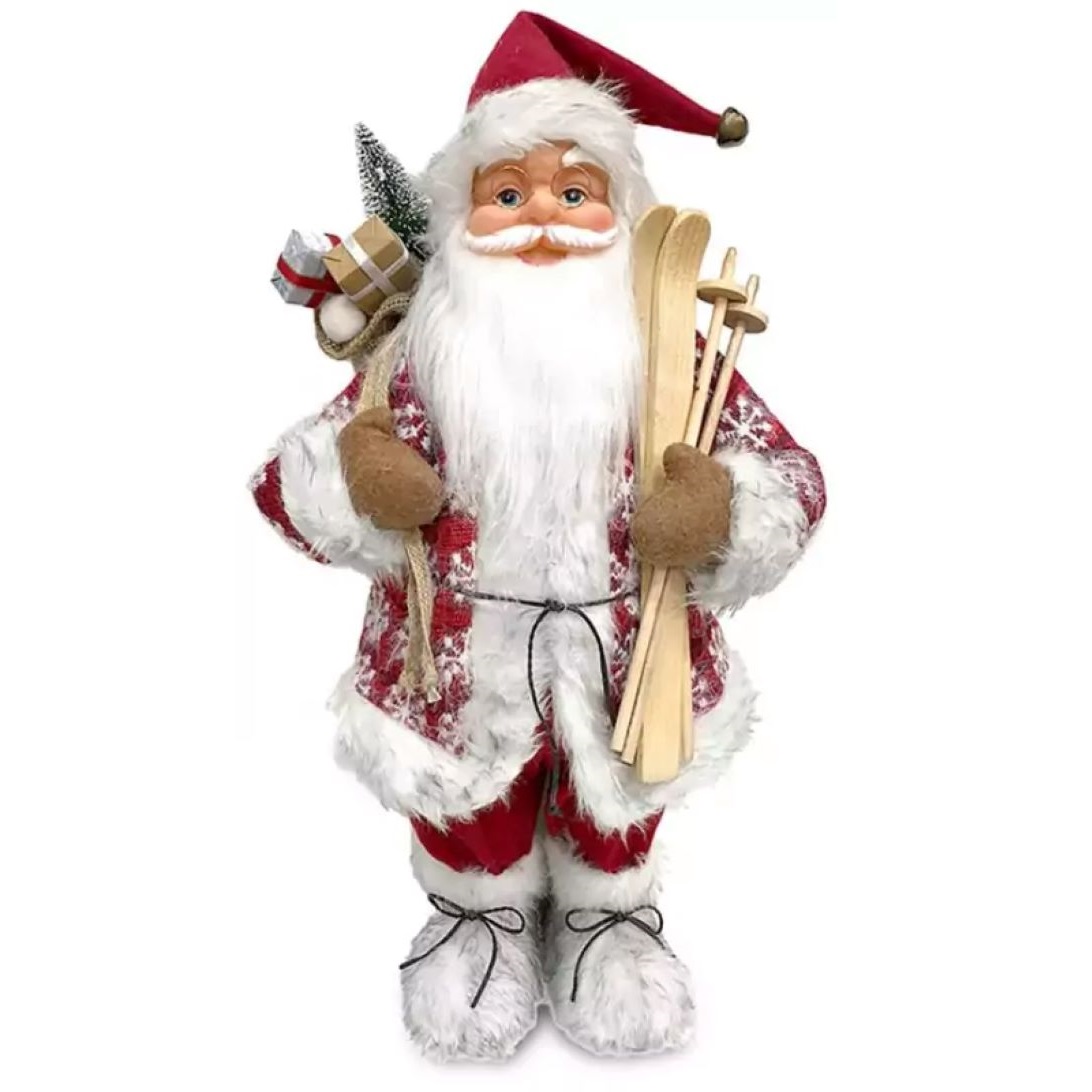 Santa stojaci, červený, 46 cm
