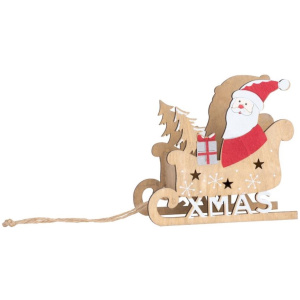 Santa v saniach