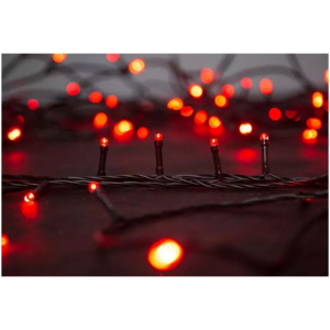 Serpens, 100 LED červená, 8 funkcií, exteriér