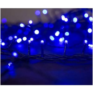 Serpens, 100 LED modrá, 8 funkcií, exteriér