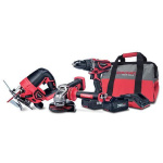 Set Worcraft 03, S20Li (píla, uhlová brúska, skrutkovač, nabíjačka, 2x accu + brašňa)