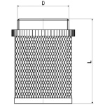 Sitko pre spätnú klapku 5/4″