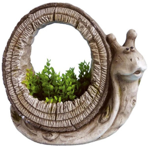Slimák, kvetináč, magnesia, 37x16x29 cm