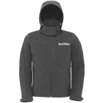 Softshellová bunda s kapucňou – L