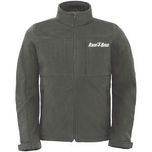 Softshellová bunda s kapucňou – L
