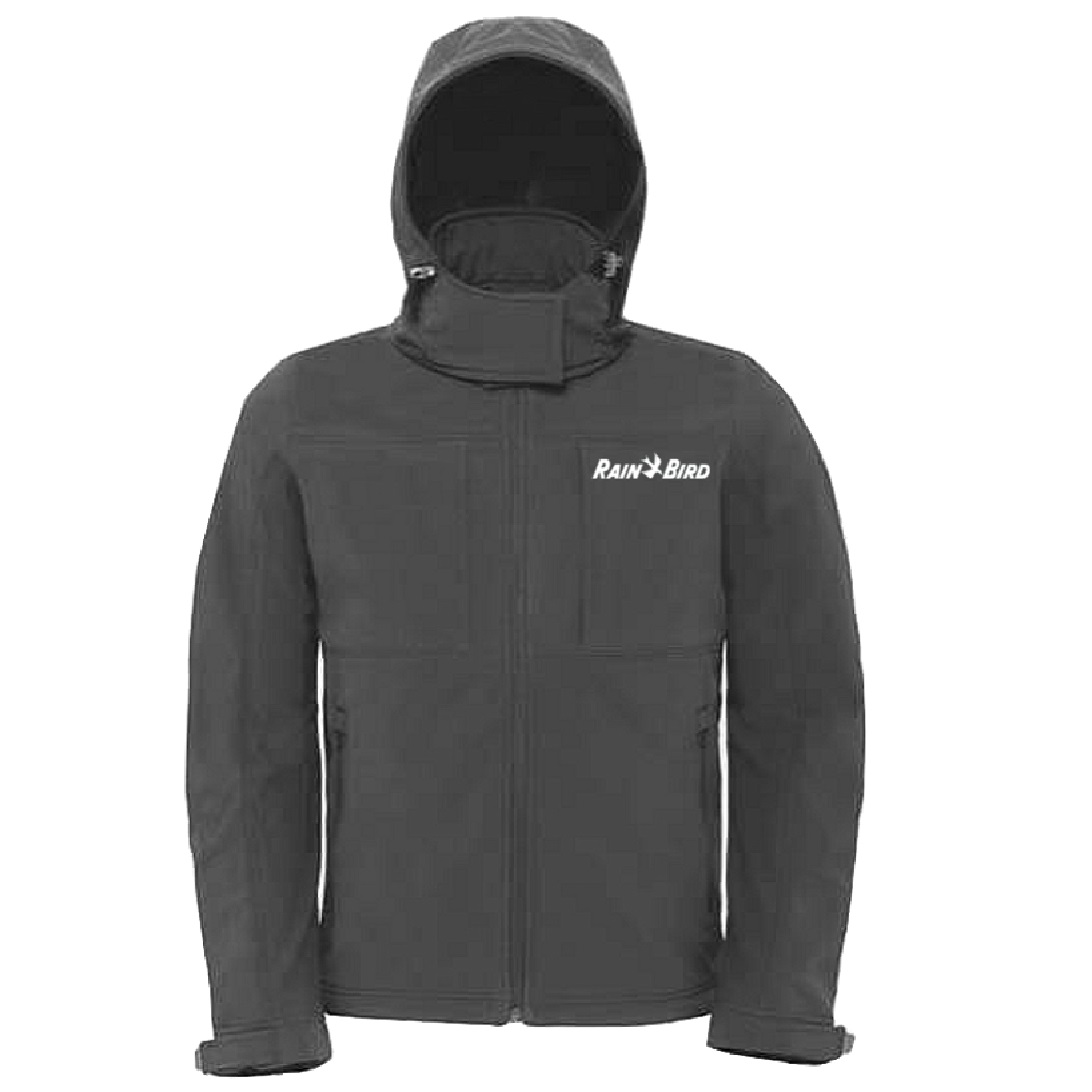 Softshellová bunda s kapucňou – XXL