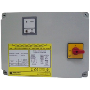 Spínacia skrinka QA/62C – 3 fáz. rozvádzač 0,55 – 7 kW
