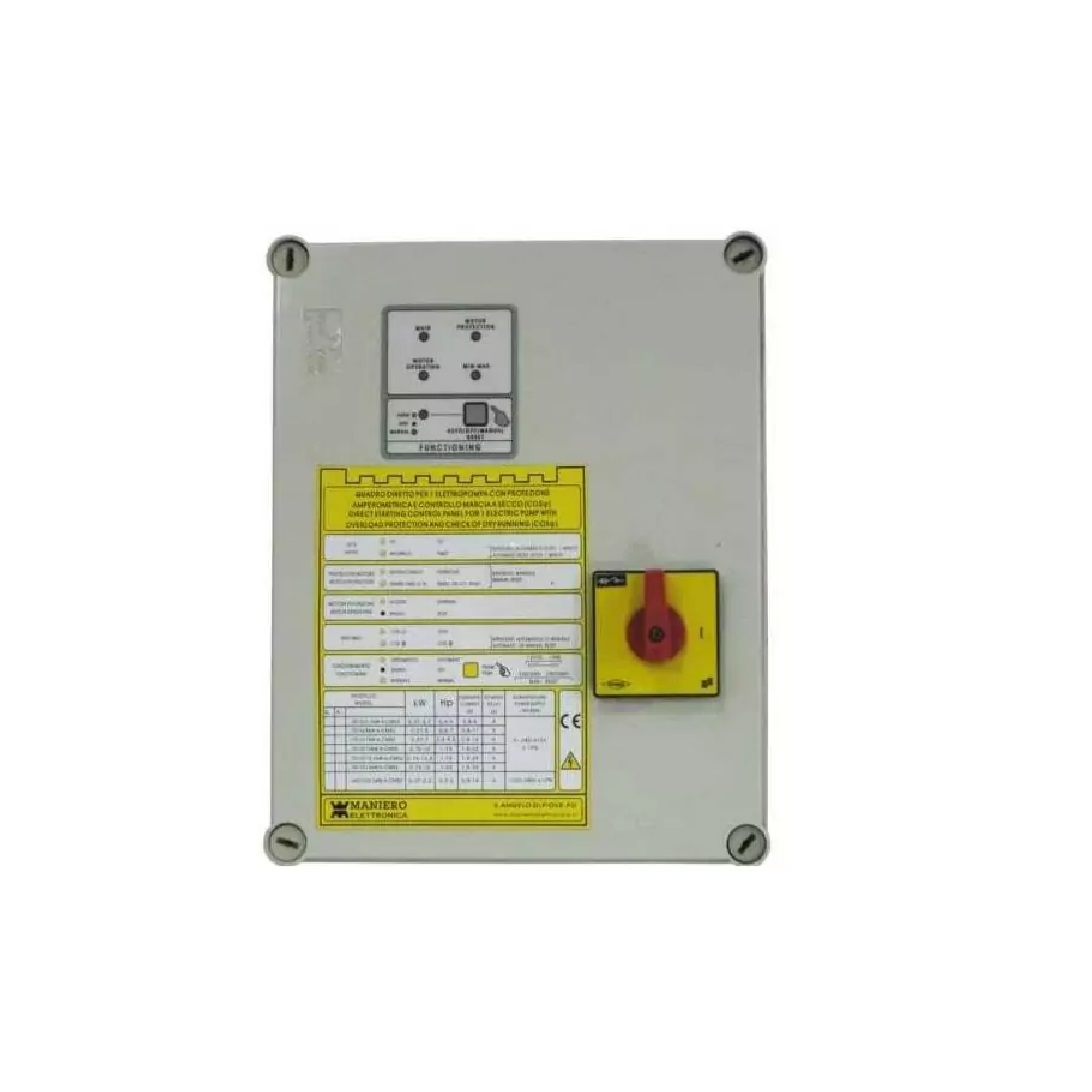 Spínacia skrinka QMD – 1 fáz. rozvádzač 0,37 – 2,2 kW