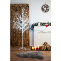 Strom Cherry Tree,192 LED studená biela, exteriér