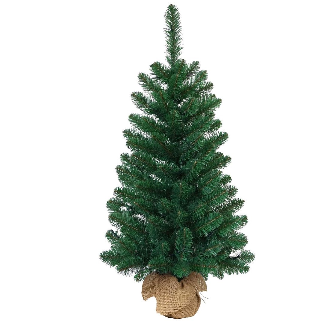 Stromček Rudolf, jedľa v jute, 90 cm