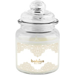 Sviečka Bolsius Zlatá čipka, Big Jar, vianočná, vanilka