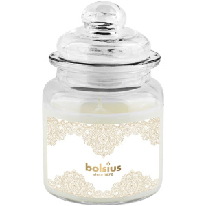 Sviečka Bolsius Zlatá čipka, Big Jar, vianočná, vanilka