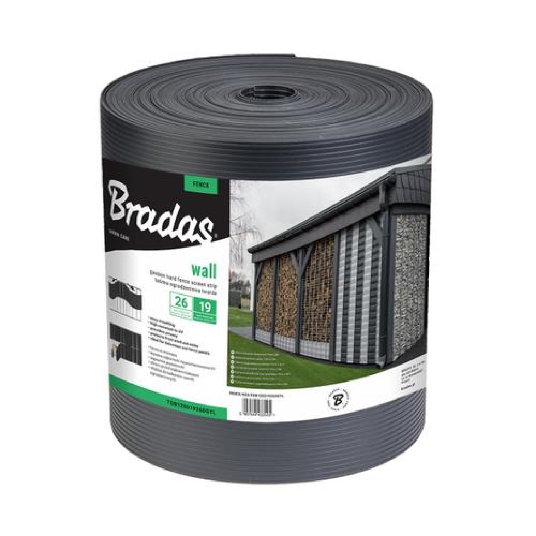 Tieniaci pás 19cm x 26m – tmavo šedý