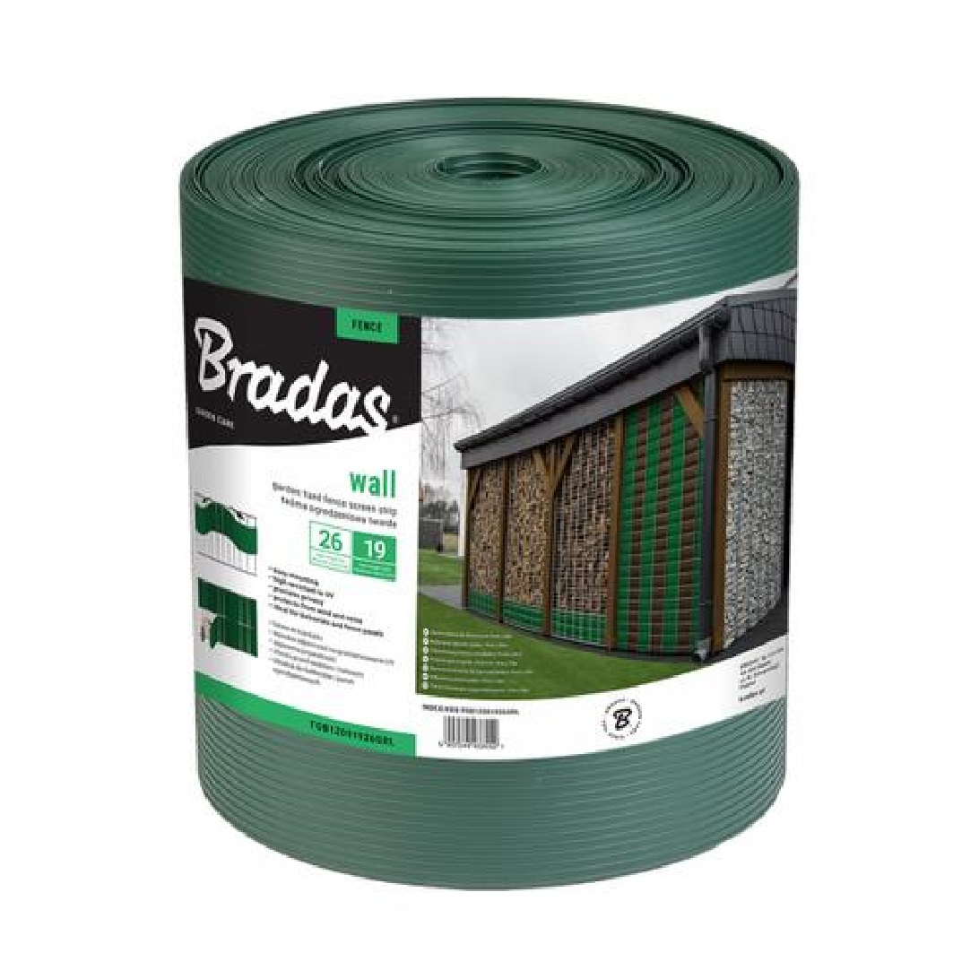 Tieniaci pás 19cm x 26m – zelený
