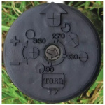 Rotačný postrekovač / zavlažovač Toro T7P SS-52 nerez