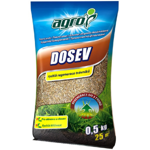 Trávna zmes DOSEV 0,5 kg AGRO