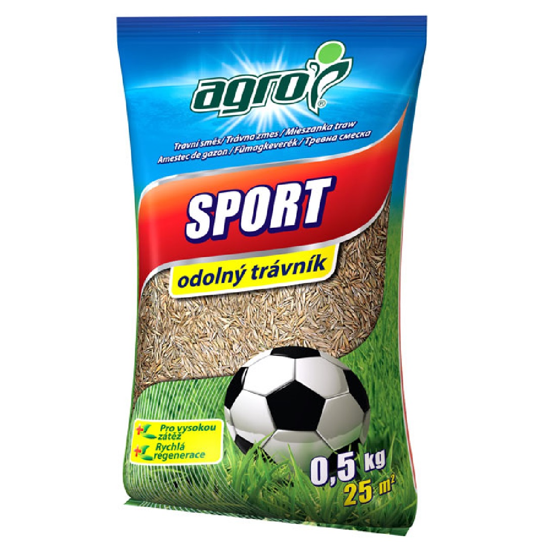 Trávna zmes ŠPORT 0,5 kg AGRO