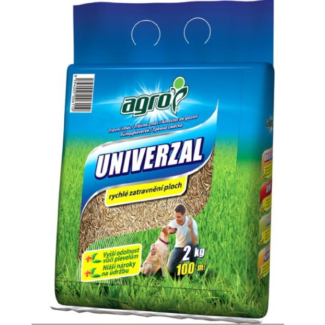Trávna zmes UNIVERZÁL 2 kg AGRO