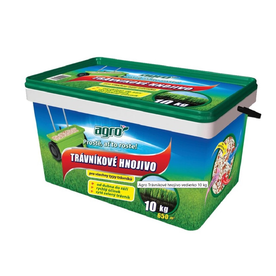 Trávnikové hnojivo 10kg vedro