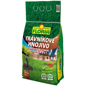 Trávnikové hnojivo s odpudzujúcim účinkom proti krtkom 2,5 kg