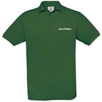 Tričko zelené s golierom – 3XL