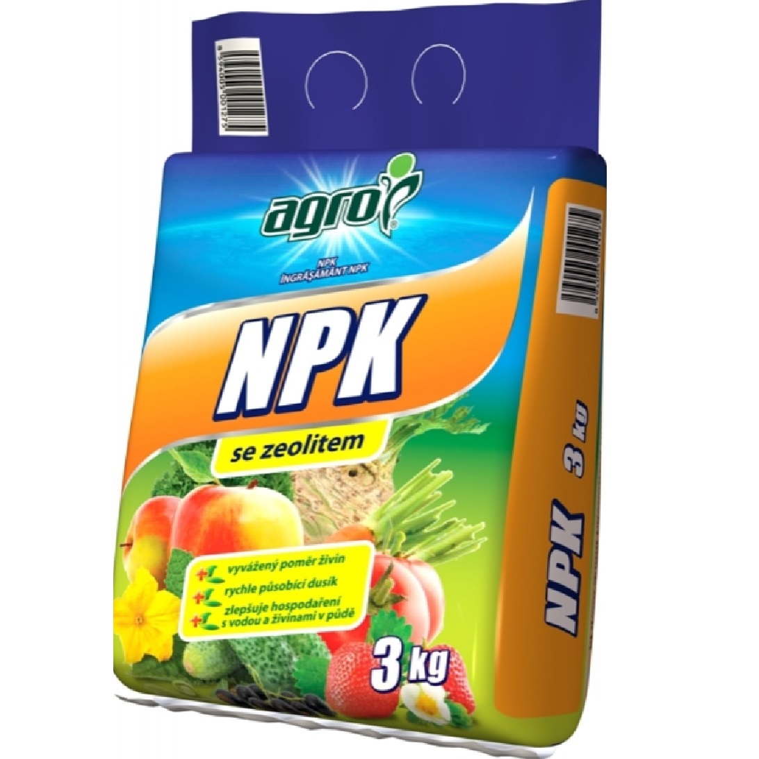 Univerzálne hnojivo NPK 3 kg