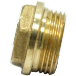 Zátka 1″ mosadz