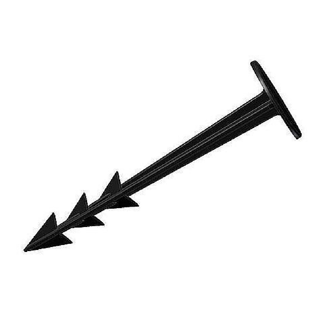 Zemný úchyt / klinec na netkané textílie a krtkopletivá žraločie 125×38 mm