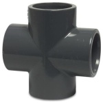 Plastový kríž 90° s 4 x 3/4‘‘ vnútorné závity